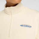 Женская толстовка New Balance WT53513LIN - бежевый