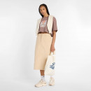 Женская футболка New Balance WT53904EAS - коричневая