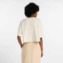 Женская футболка New Balance WT53904LIN - бежевый