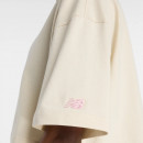 Женская футболка New Balance WT53904LIN - бежевый