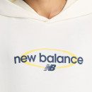 Женская толстовка New Balance WT61150XSST - белая