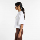 Женская футболка New Balance WT61371RWT - белая