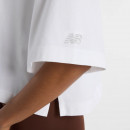 Женская футболка New Balance WT61371RWT - белая