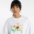 Женская футболка New Balance WT61371RWT - белая