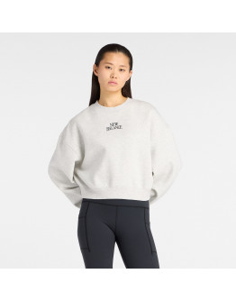 Женская толстовка New Balance WT61935IAHH - серая