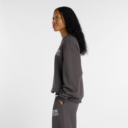 Женский свитер New Balance WT61A3XYABR - серый