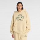 Женская толстовка New Balance WT61U6QSABC - желтая