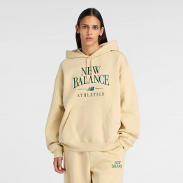 Женская толстовка New Balance WT61U6QSABC - желтая