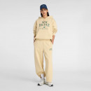 Женская толстовка New Balance WT61U6QSABC - желтая