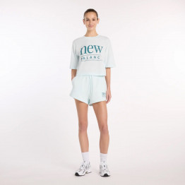 Женская футболка New Balance WT61V5OPAAW - мятная