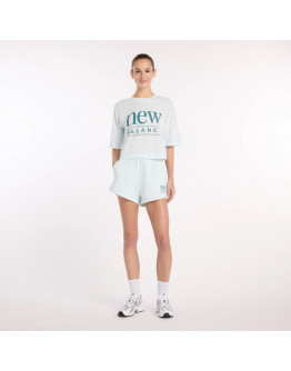 Женская футболка New Balance WT61V5OPAAW - мятная