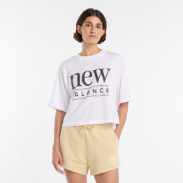 Женская футболка New Balance WT61V5OPWT - белая