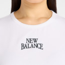 Женская футболка New Balance WT61Y33QWT - белая