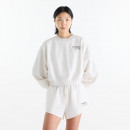 Женская толстовка New Balance WT62X7T4LIT - белая