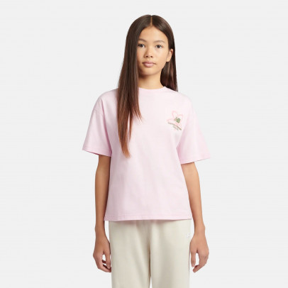 Детская футболка New Balance YT6124R8LIR - розовая