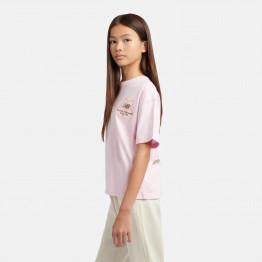 Детская футболка New Balance YT6124R8LIR - розовая