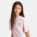 Детская футболка New Balance YT6124R8LIR - розовая