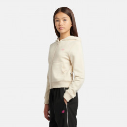 Детский худи New Balance YT61P93CLIN - бежевый