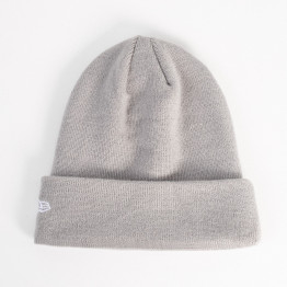 Шапка New Era Essential Gray Beanie 12156074 - серая