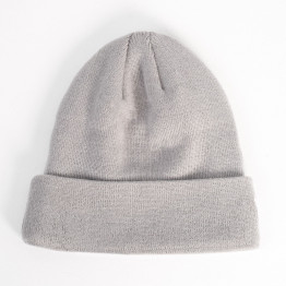 Шапка New Era Essential Gray Beanie 12156074 - серая