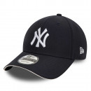 Мужская кепка New Era New York 9FORTY Adjustable 60595182 - темно-синяя