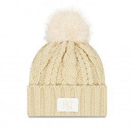 Женская шапка New Era Cabla Wide New York Yankees 60691288 - бежевый