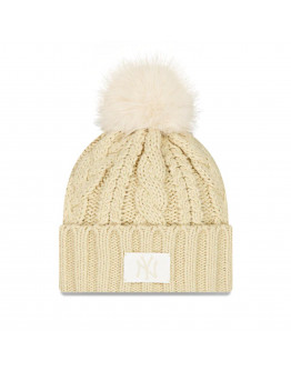Женская шапка New Era Cabla Wide New York Yankees 60691288 - бежевый