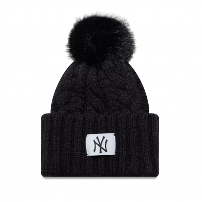 Женская шапка New Era Cabla Wide New York Yankees 60691296 - черная