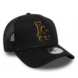 Кепка унисекс New Era LA Dodgers MLB Outline 9FORTY Trucker 60771720 - черная