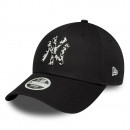 Женская кепка New Era New York Yankees MLB Animal Infill 9FORTY 60771746 - черная
