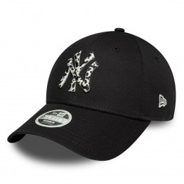 Женская кепка New Era New York Yankees MLB Animal Infill 9FORTY 60771746 - черная