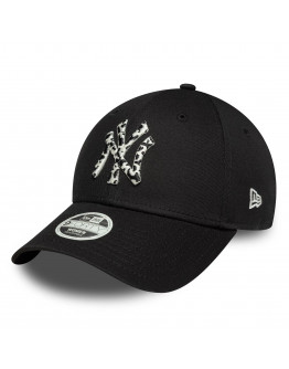 Женская кепка New Era New York Yankees MLB Animal Infill 9FORTY 60771746 - черная