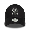 Женская кепка New Era New York Yankees MLB Animal Infill 9FORTY 60771746 - черная