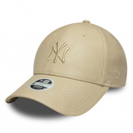 Женская кепка New Era New York Yankees MLB PU 9FORTY 60771752 - бежевый