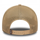 Мужская кепка New Era 9FORTY Oval Canvas Distress Trucker 60771805 - бежевый