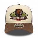 Мужская кепка New Era Graphic 9FORTY M-Crown A-Frame Trucker 60771806 - коричнево-бежевый