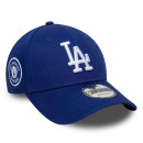 Мужская кепка New Era LA Dodgers MLB Side Patch 9FORTY 60771844 - темно-синяя