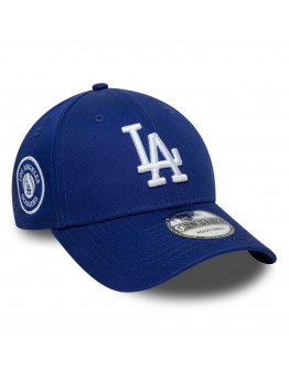 Мужская кепка New Era LA Dodgers MLB Side Patch 9FORTY 60771844 - темно-синяя