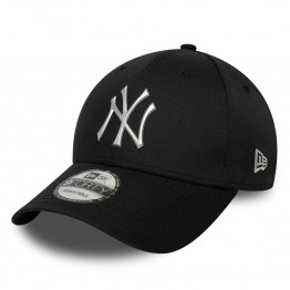 Кепка унисекс New Era New York Yankees MLB Metallic 9FORTY 60771846 - черная