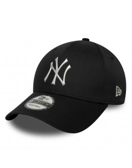 Кепка унисекс New Era New York Yankees MLB Metallic 9FORTY 60771846 - черная