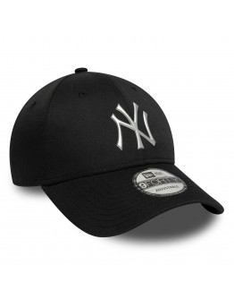 Кепка унисекс New Era New York Yankees MLB Metallic 9FORTY 60771846 - черная