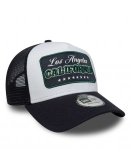 Мужская шапка New Era Location Patch 9FORTY A-Frame Trucker 60771857 - синяя