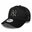 Унисекс кепка New Era New York Yankees MLB Metallic 9FORTY E-Frame 60771870 - черная