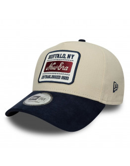 Мужская кепка New Era Patch Suede 9FORTY E-Frame 60771797 - бежевый