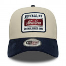 Мужская кепка New Era Patch Suede 9FORTY E-Frame 60771797 - бежевый