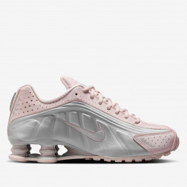 Женские кроссовки Nike Shox R4 AR3565-600 - розово-серые