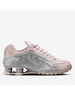 Женские кроссовки Nike Shox R4 AR3565-600 - розово-серые