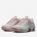 Женские кроссовки Nike Shox R4 AR3565-600 - розово-серые