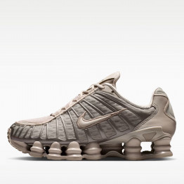 Женские кроссовки Nike Shox TL AR3566-204 - бежевые