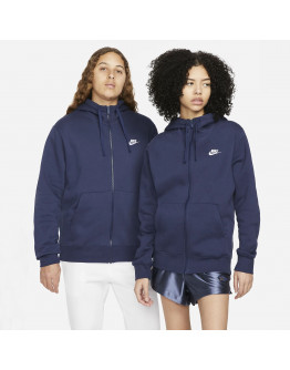 Толстовка Nike NSW Club Fleece BV2645-410 - темно-синяя